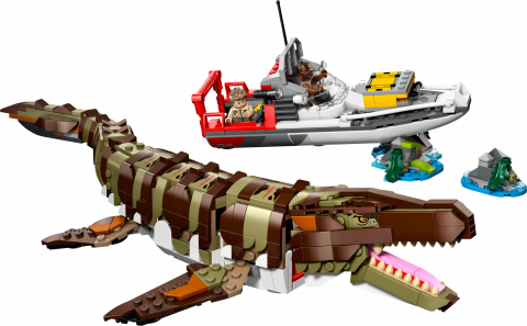Bouwbare Mosasaurus bootmissie
