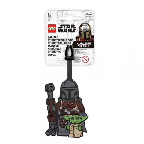 De Mandalorian™ met Grogu™ tassenhanger