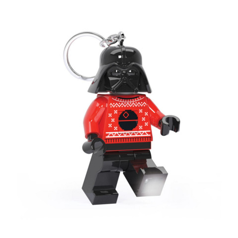 Darth Vader in kersttrui sleutellampje