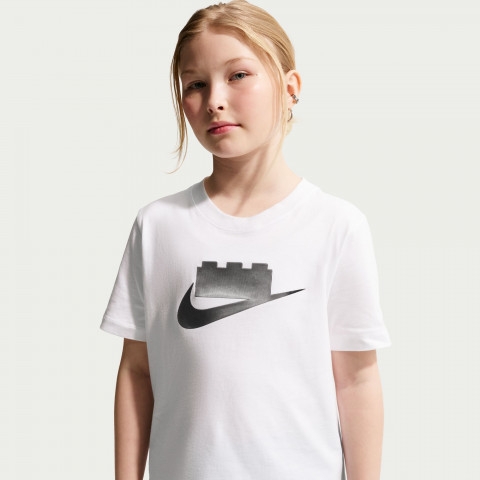 Nike x LEGO collectie T-shirt voor oudere kinderen - wit