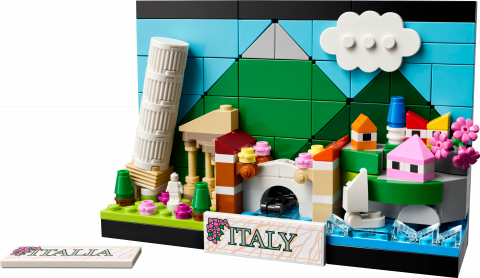 Ansichtkaart van Italië