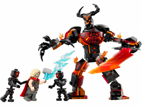 Thor vs. Surtur bouwfiguur