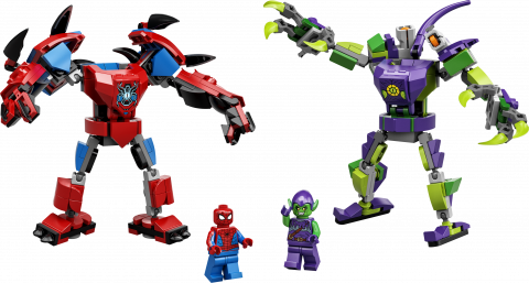 Spider-Man & Green Goblin mechagevecht