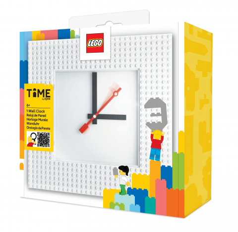 Wandklok MOC (My Own Creation) - wit