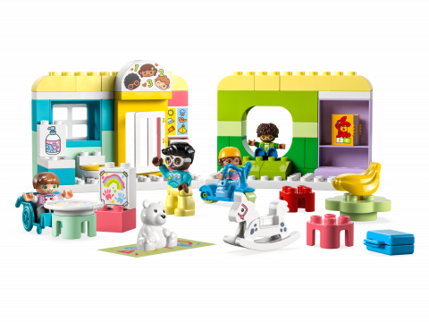 Het leven in het kinderdagverblijf