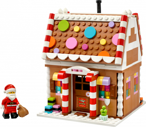 Winters peperkoekhuisje