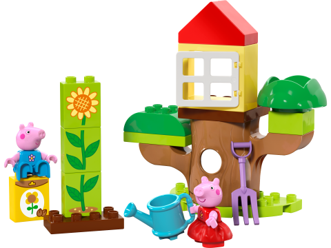 Peppa Big tuin en boomhut