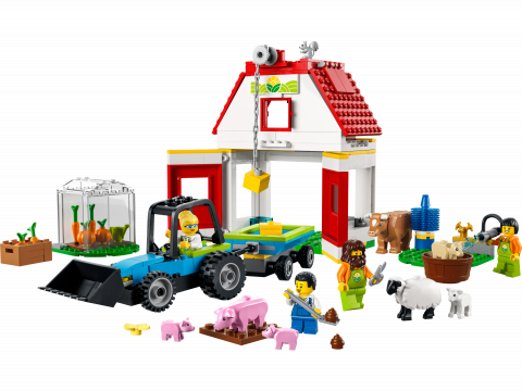 Schuur en boerderijdieren