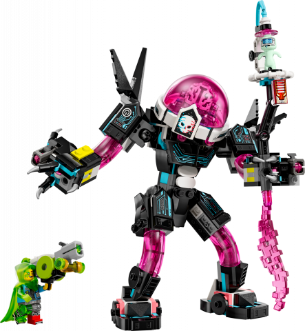 Mateo vs. cyberbreinmecha