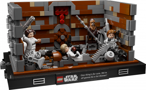 Death Star™ Afvalpers diorama
