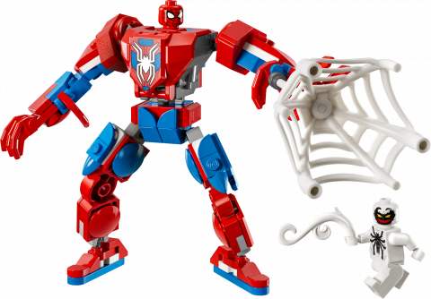 Spider-Man mecha vs. Anti-Venom