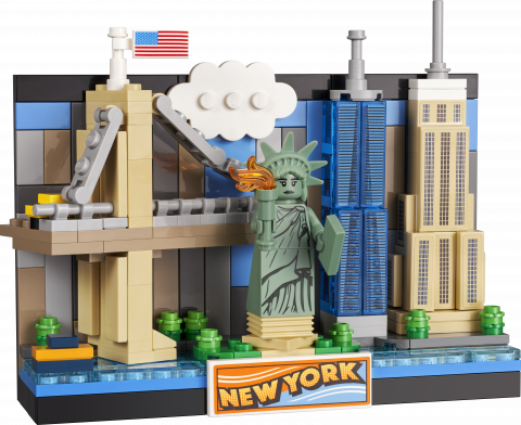 Ansichtkaart van New York