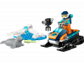Sneeuwscooter voor poolonderzoek